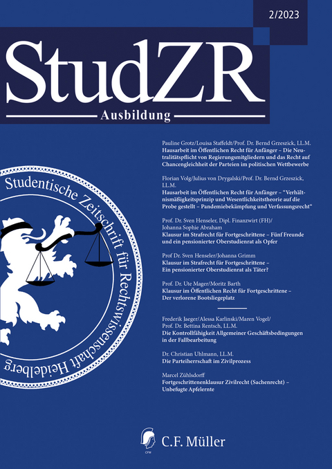 StudZR Ausbildung 2/2023 - 