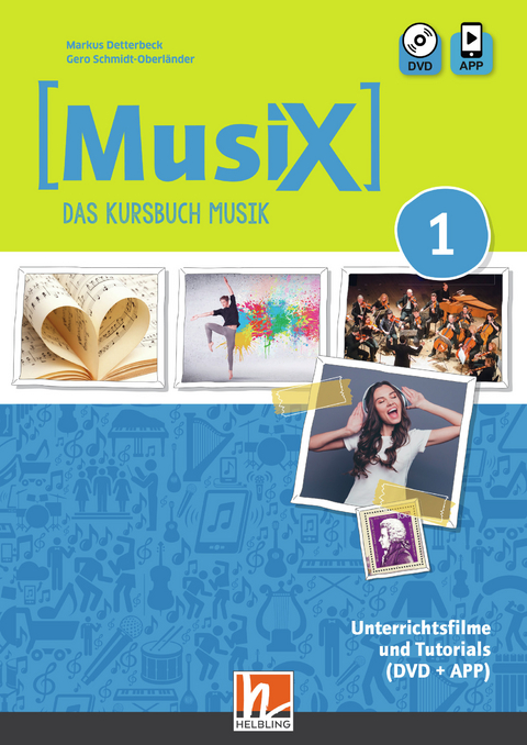 MusiX 1 (Ausgabe ab 2019) Unterrichtsfilme und Tutorials Einzellizenz - Markus Detterbeck, Gero Schmidt-Oberländer