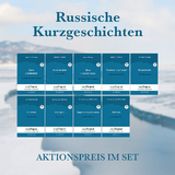 Russische Kurzgeschichten (Bücher + 9 Audio-CDs) - Anton Pawlowitsch Tschechow, Alexander Puschkin