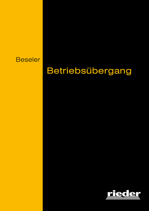 Betriebsübergang - Lothar Beseler