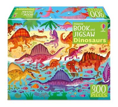 Usborne Book and Jigsaw Dinosaurs - Kirsteen Robson