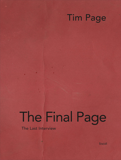 The Final Page - Tim Page