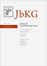 Jahrbuch für Kommunikationsgeschichte - 25.2023 - 