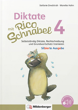 Diktate mit Rico Schnabel, Klasse 4 - silbierte Ausgabe - Stefanie Drecktrah, Mareike Hahn