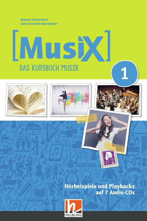 MusiX 1 (Ausgabe ab 2019) Audio-Aufnahmen Einzellizenz - Markus Detterbeck, Gero Schmidt-Oberländer