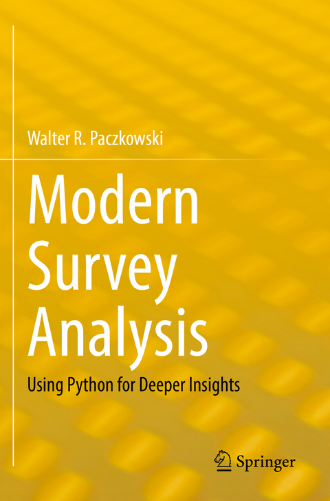 Modern Survey Analysis - Walter R. Paczkowski