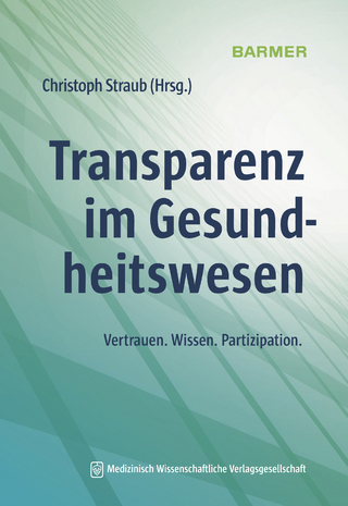 Transparenz im Gesundheitswesen - Christoph Straub