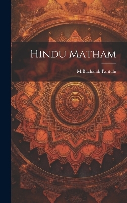 Hindu Matham - Mbuchaiah Pantulu