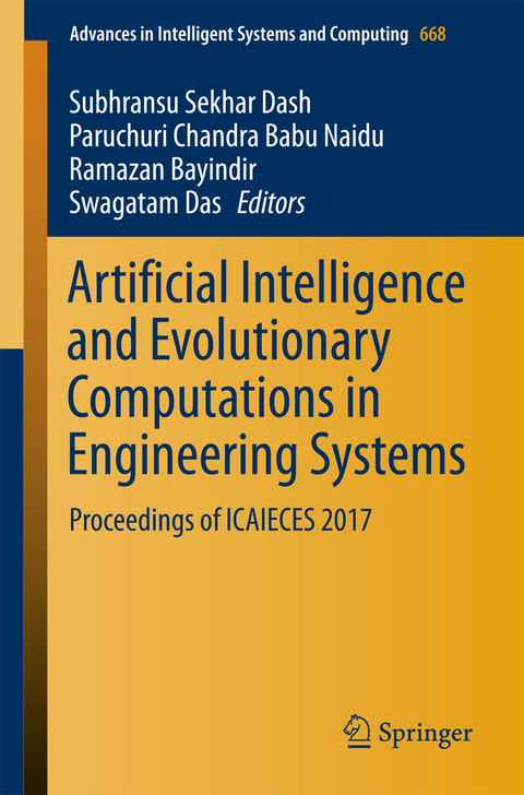 Artificial Intelligence and Evolutionary Computations in Engineering Systems - 