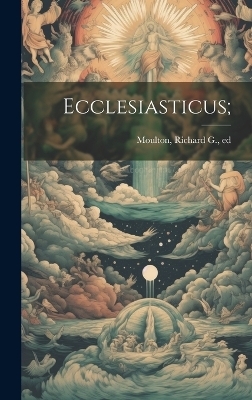 Ecclesiasticus; - 
