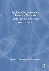 Applied Communication Research Methods - Boyle, Michael; Schmierbach, Mike