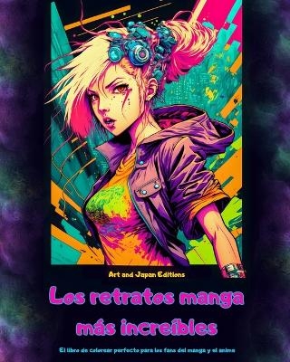 Los retratos manga m�s incre�bles - El libro de colorear perfecto para los fans del manga y el anime - Japan Editions,  Art