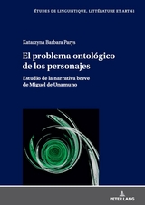 El problema ontológico de los personajes - Katarzyna Parys