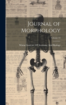 Journal of Morphology; Volume 13 - 