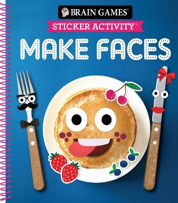 Brain Games - Sticker Activity - Make Faces (Age 3 Years and Up) -  Publications International Ltd,  Brain Games,  New Seasons