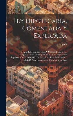 Ley Hipotecaria, Comentada Y Explicada - 