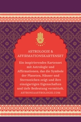 Astronia Astrologie Karten-Set / ASTRONIA ASTROLOGIE & AFFIRMATION KARTEN-SET - Camur Nihan