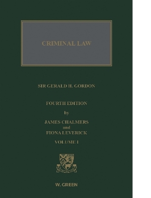 Criminal Law of Scotland - 