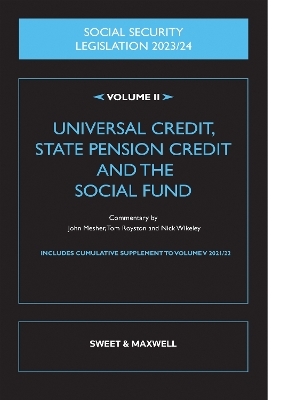 Social Security Legislation 2023/24 Volume II