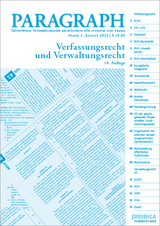 Paragraph - Verfassungs- und Verwaltungsrecht - Leitl-Staudinger, Barbara