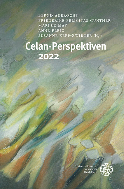 Celan-Perspektiven 2022 - 