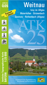 ATK25-Q05 Weitnau (Amtliche Topographische Karte 1:25000) - 