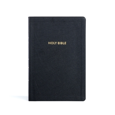 KJV Rainbow Study Bible, Black LeatherTouch