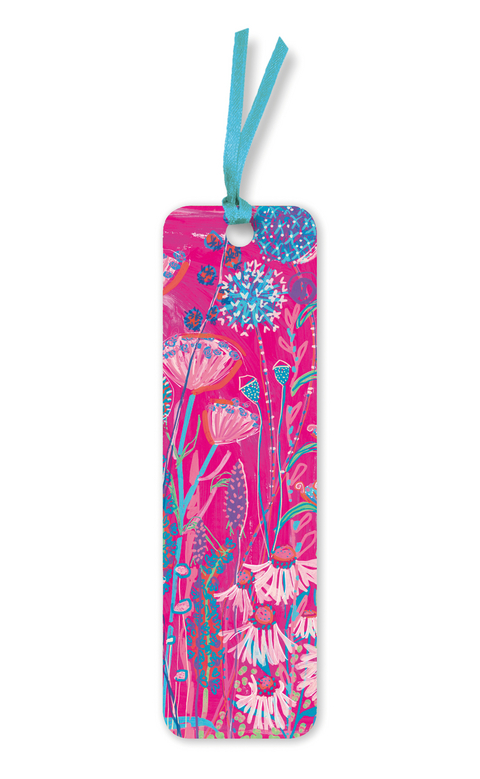 Lucy Innes Williams: Pink Garden House Bookmarks (pack of 10) - 