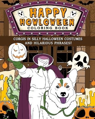 Corgis Happy Howloween Coloring Book -  Paperland