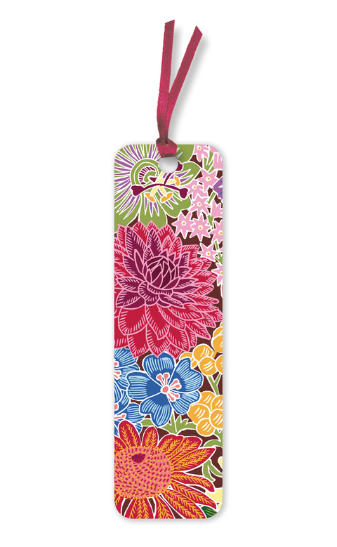 Kate Heiss: Abundant Floral Bookmarks (pack of 10) - 