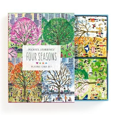 Michael Storrings Four Seasons Playing Card Set -  Galison