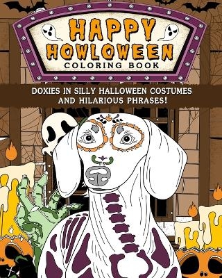 Doxies Happy Howloween Coloring Book -  Paperland