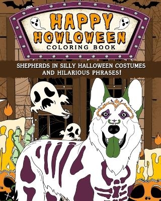 Shepherds Happy Howloween Coloring Book -  Paperland