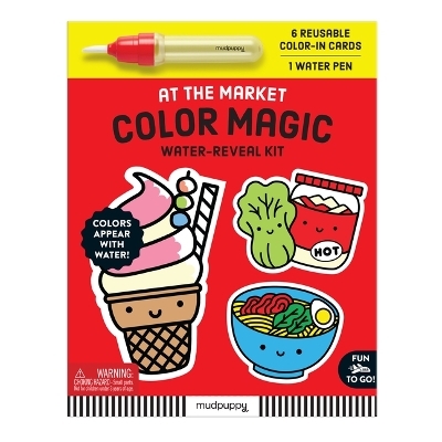 At the Market Color Magic Water-Reveal Kit -  MUDPUPPY