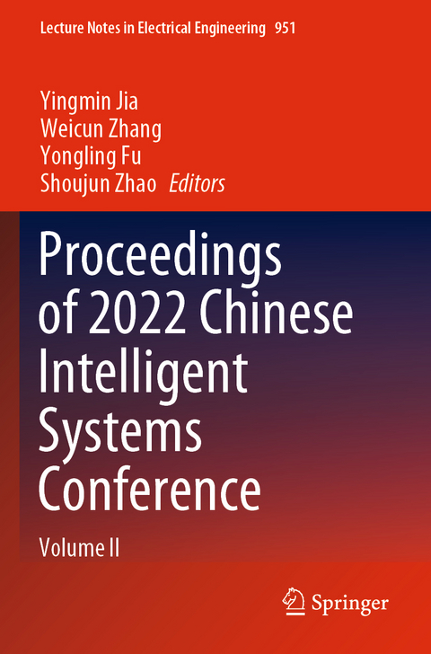 Proceedings of 2022 Chinese Intelligent Systems Conference - 