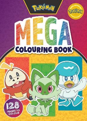 Pokémon: Mega Colouring Book (Featuring Paldea Region)
