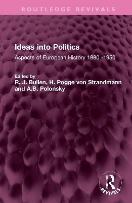 Ideas into Politics - 