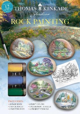 Thomas Kinkade Rock Painting -  Editors of Thunder Bay Press