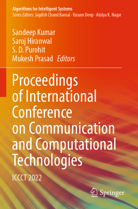 Proceedings of International Conference on Communication and Computational Technologies - 