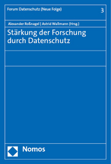 Stärkung der Forschung durch Datenschutz - 