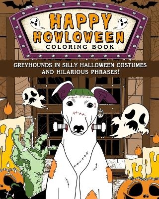 Greyhounds Happy Howloween Coloring Book -  Paperland