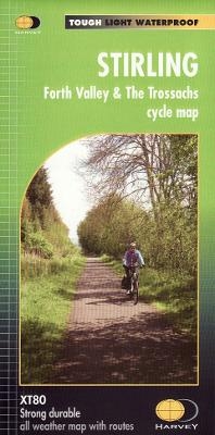 Stirling, Forth Valley and the Trossachs Cycle Map -  Harvey Map Services Ltd.