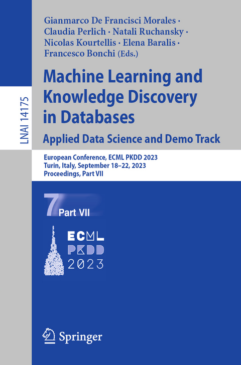 Machine Learning and Knowledge Discovery in Databases: Applied Data Science and Demo Track - 