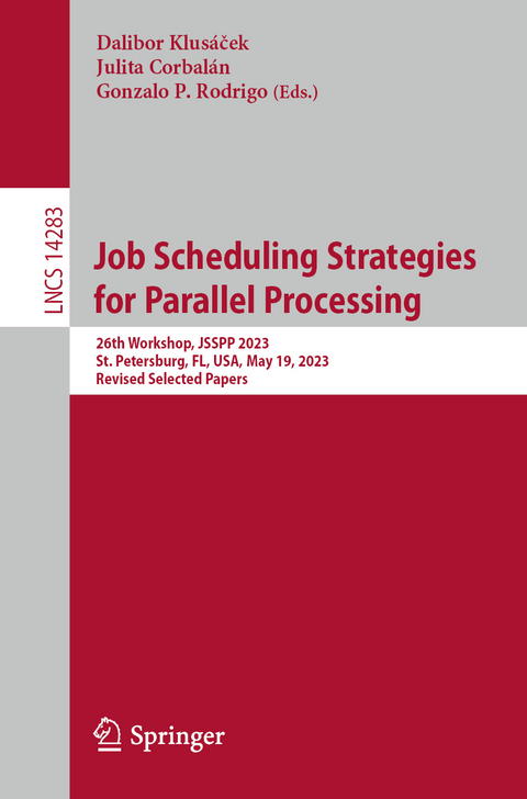 Job Scheduling Strategies for Parallel Processing - 