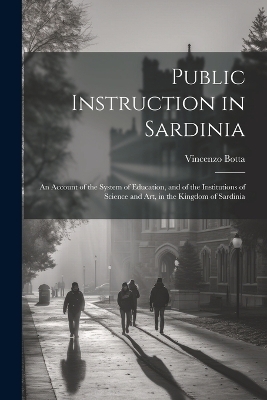 Public Instruction in Sardinia - Vincenzo Botta