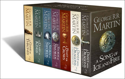 Lot Of 5 - Game Of Thrones Series Books, Paperback (1-5) George R.R. Martin