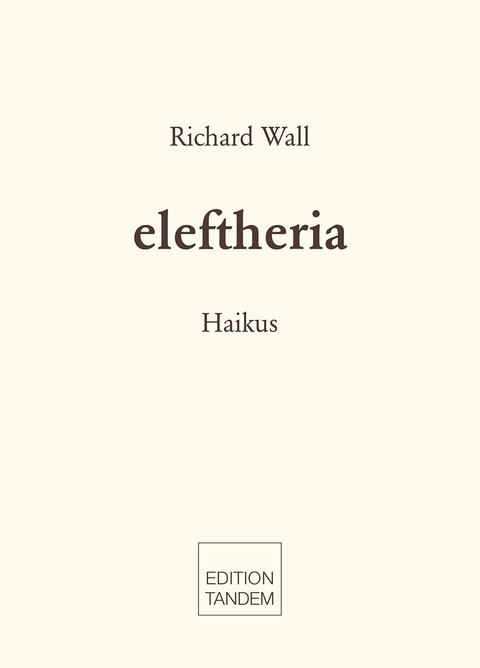 Eleftheria - Richard Wall