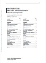 Internationales Ehe- und Kindschaftsrecht mit Staatsangehörigkeitsrecht - Henrich, Dieter; Dutta, Anatol; Ebert, Hans-Georg