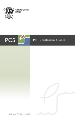 Post-Christendom Studies - 
