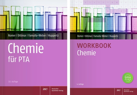 SET: Chemie für PTA und Workbook Chemie - Marion Romer, Silke Dittmar, Dorothee Famulla-Weber, Claudia Huppertz